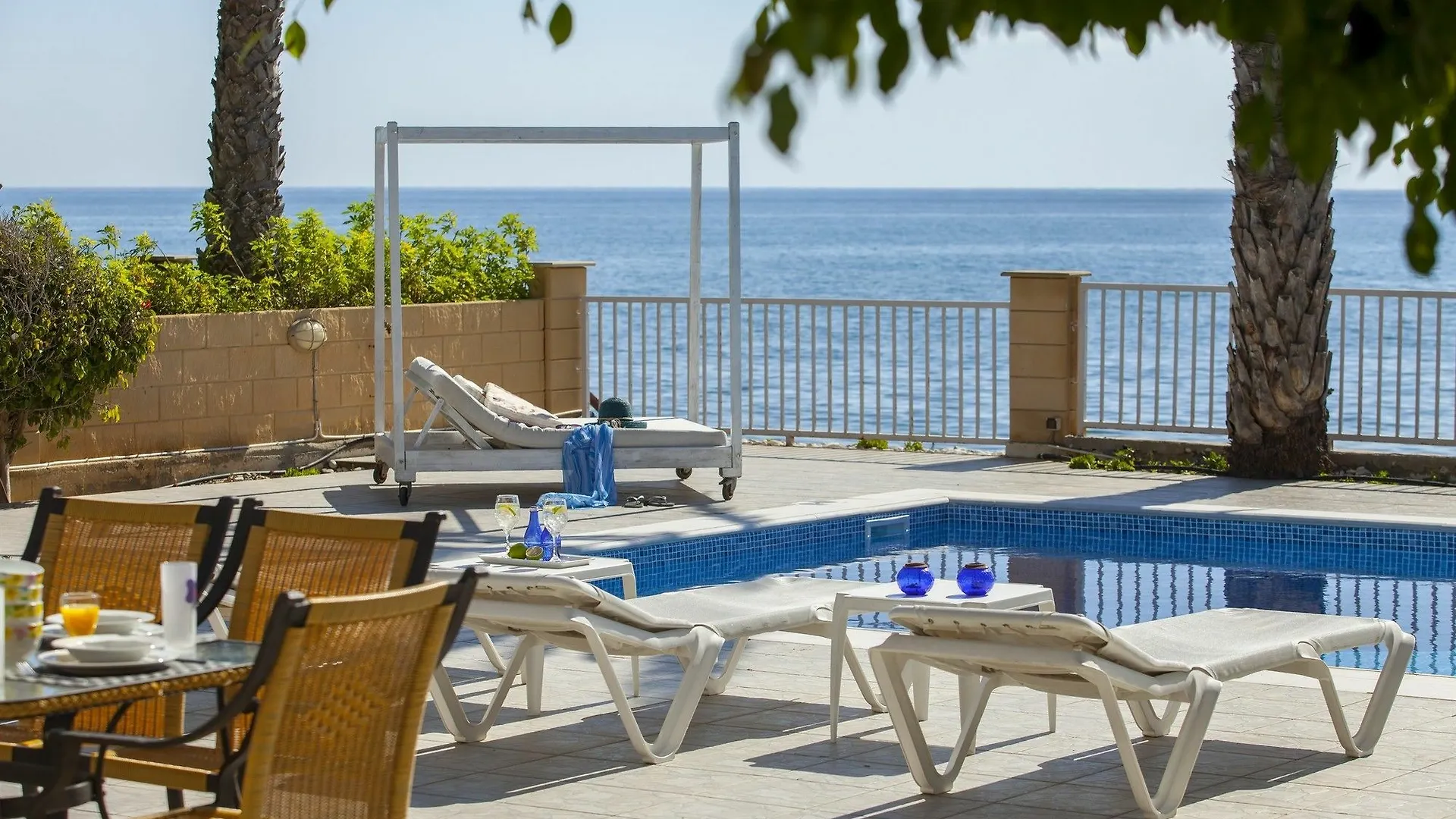 Sunset Beachfront Villa Meneou Larnaca Cyprus
