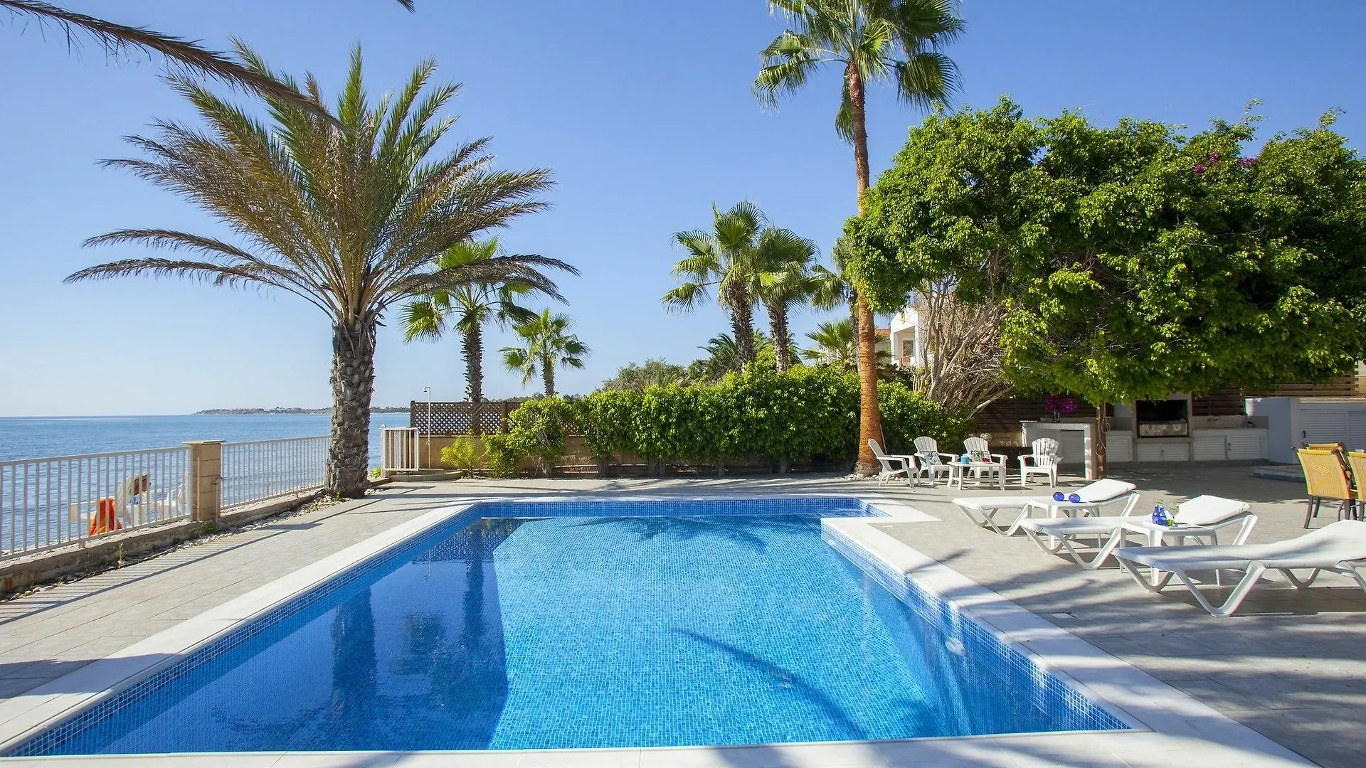 Sunset Beachfront Villa Meneou Larnaca Cyprus