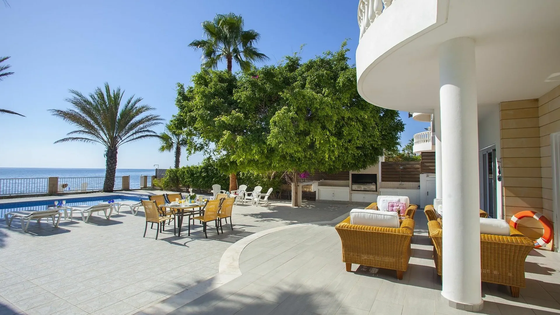 Sunset Beachfront Villa Meneou Larnaca Cyprus